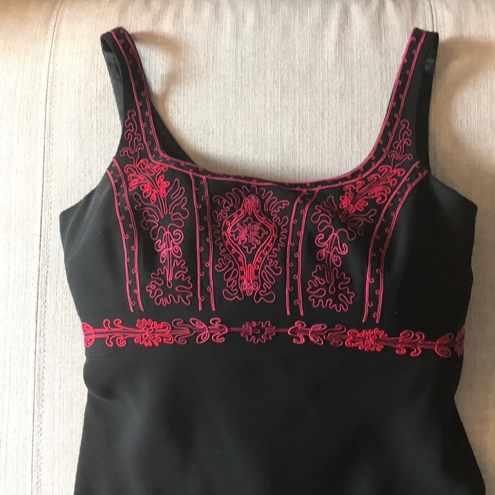 Black cocktail dress